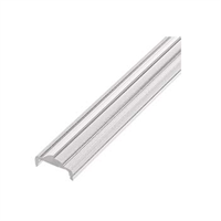 LED O200 LINEAR LENS 30° asymmetric frosted